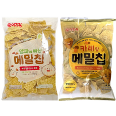 아리랑제과 담백한메밀칩 2종세트 (카레랑메밀칩+양파품은메밀칩), 3세트, 320g