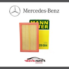 벤츠 C E SLK클래스 에어필터 C28004 만필터, 1개