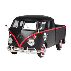 MOTOR MAX 壓鑄 1/24 Volkswagen Type 2 T1 皮卡, 黑色的