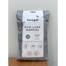 Noopii 紐西蘭 ECO-LUXE 系列 尿布體驗包, 1個, 【黏貼型4號】2片/袋