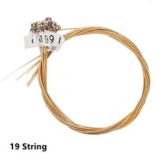 Lyre Harp Strings 부드러운 가장자리 교체 15-24 스트링 황동 나일론 야외 콘서트 새로운, 02 19  Nylon Strings, 1개