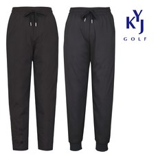 [김영주골프] 겨울 여성 오리털 패딩바지 일자 조거 밴딩팬츠 KNWLPT30