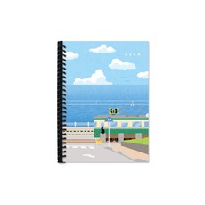 珠友SS-18030 B5/18K 26孔紙板活頁輕便夾/26孔空夾/活頁筆記本空夾/全開夾/活頁本/好好逛文具小舖, 1個, 01鐵道