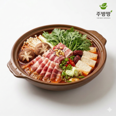 주방짱 무균열 전골뚝배기 전골냄비 전골판, 자연유, 중