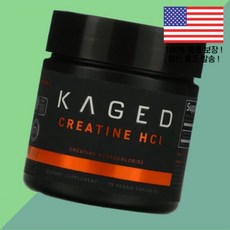 케이지드 크레아틴 아미노산 HCl 식물성 베지캡슐 75정 750mg Kaged Creatine 75 Veggie Capsules per Capsule