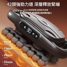 筋膜槍 42頭深層肌肉按摩器, 黑色, 042