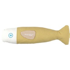 韓國【ParisCat】拍屁屁貓薄荷填充玩具 寵物玩具, 米色, 1個