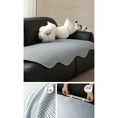 소파 패드 여름용 쿨매트 냉감 섬유, 1개, 1단계 쿨링-블루