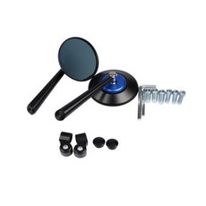 Super SOCO TS Lite TSX TC MAX Pro 액세서리 오토바이 레트로 라운드 백미러 핸들 바 후면보기 사이드 미러 부품, 2)파란