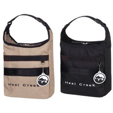 힐크릭 골프가방 H412 웨빙포인트 토트백 2HCABS4815_SC, 베이지