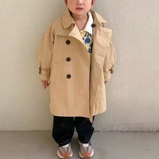 BLACK CHERRY 兒童長版風衣