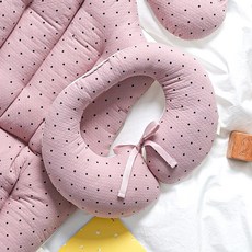 마롤로뜨 사계절 목쿠션 코지도트 목베개, 핑크_코지도트 목쿠션