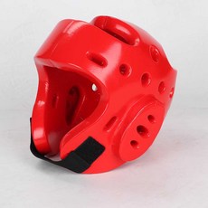 무에타이 헤드기어 태권도 훈련 보호 헬맷 복싱 격투 훈련용 얼굴 보호대 헬멧-8, 1개, S 레드 헤드가드(130-145)