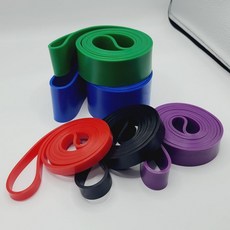 풀업밴드 튜빙 턱걸이 보조 철봉 헬스 운동 고무밴드 블루 M50519, 상세페이지 참조