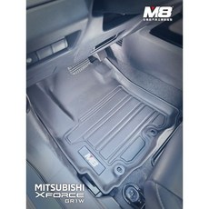 T.C車用品 適用 三菱 X FORCE M8 TPE 3D 立體汽車腳踏墊 防水超服貼, 後廂墊