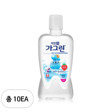 어린이가그린 아동 가글 딸기맛 380ml x 4개, 10개