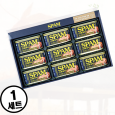 플라이샵)스팸 8호(200g) 명절 선물세트 9캔 직원 답례품, 1세트(8호)