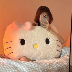 헬로키티 인형 쿠션 침대 소파 쿠션 키티 인형 베개, 키티