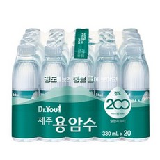 [닥터유] 제주 용암수, 330ml, 100개