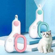 깎이 강아지 발톱 애견 손톱 클리퍼 M12814 LED 71655EA 1(pc), 블루