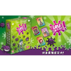孩子王桌遊 病毒在跳舞 Virus 繁體中文 輕策略遊戲 互相傷害, 1個