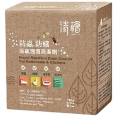 清檜 活氧泡泡清潔劑 750g 浴室廚房排水管專用 防蟲除臭 檜木精油, 1個