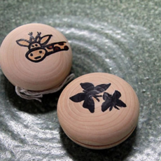 유아 요요 놀이용 만들기 원목 어린이 요요 체육 레크레이션 학습 나무