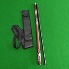 【臺灣出貨】臺球桿黑科技中式桿黑八九球斯諾克球桿大頭桿中頭桿小頭桿包全套-奢尚匯品, 鷹紅黑科技大頭杆實用杆袋套裝, 1個