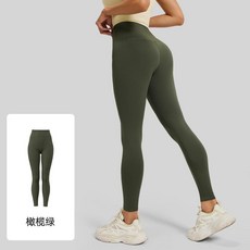 高腰提臀瑜伽褲 裸感高彈顯瘦顯腿長