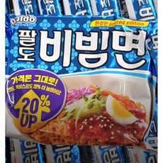 팔도 비빔면 봉지, 15개