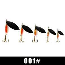 스피너 트레블 11.3g 6.3g FISH 태클 3.8g 루어 KING-금속 소재 14.5g 미끼 하드 1 낚시 베이트 황동 개 후크 낚시 11g, 2) 1 - 2-6.3g, 1개