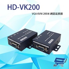 昌運 HD-VK200 VGA KVM 網路延長器 (新款 HD-VK200-S1), 1個