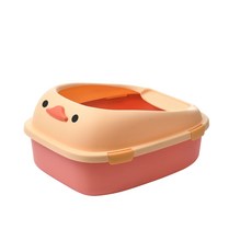 开放式猫沙盆 防外溅带砂大号猫屎盆猫沙盆猫咪砂盆半封闭猫厕所, 1個, 小号38*30*18CM