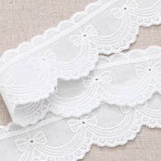 패션스타트 [180cm] 잠자는 숲속공주 면자수레이스 화이트, 1개