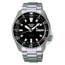 SEIKO 精工 5 Sports GMT 黑面機械錶 男錶 手錶(SRPL85K1)4R36-17K0D 附提袋