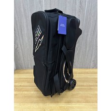 Storm 保齡球袋，3球，34x45x78cm，黑色/白色, 黑閃, 1個