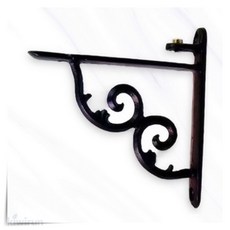 유리선반 AL플라워 흑색 벽선반 인테리어 알루미늄 디스플레이 수납