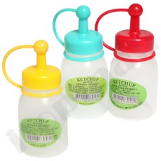 대영 국산 미니 케찹병 40ml 소스 통 케찹 간장 양념 조미료, 1개