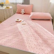 花卉圖案床墊 柔軟舒適透氣床墊 多尺寸可選, 粉色, 3cm