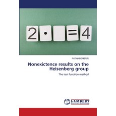 (영문도서) Nonexictence results on the Heisenberg group Paperback, LAP Lambert Academic Publis..., English, 9786208222789