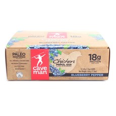 Caveman Primal雞肉藍莓能量棒, 12件, 42克