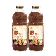 믿을 수 있는 ABC주스, 2병, 1000ml, 1L, 2개