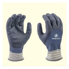 電工絕緣手套 電工專用防觸電 防靜電手套 高壓電作業 1000V絕緣手套 低壓防靜電 輕薄透氣 防電專用, 1個, 灰色