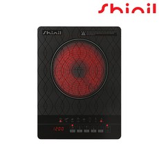 신일 1구 하이라이트 세라믹렌지 SHL-C2000KP 1인용 인덕션 편의점 가정용 업소용