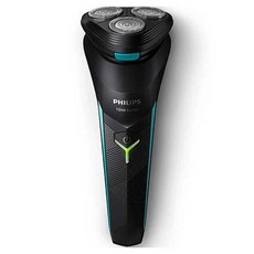 PHILIPS 飛利浦 鬍鬚修剪器 1000系列 電動刮鬍刀 S1115/02, 黑色, 單一商品
