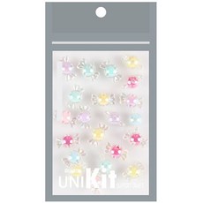 유니아트 비즈 티니비즈 6번 파스텔 캔디 홀로그램 중, 빠른배송
