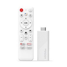 PYHO TV box 스틱 4K HDR 안드로이드 셋톱박스 OTT 지원 안드로이드14, 1개, H96Max-흰색B(2GB+16GB)