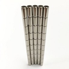 [제이스마그네트] D5x10T 네오디움 원형자석, 50개
