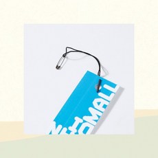 택끈 상표 옷 실버핀 실고리 고리 부자재 라벨 가격표, 1개, 1cl1 블랙끈-실버핀C100P