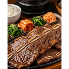 홍할매 양념소갈비, 2개, 1kg